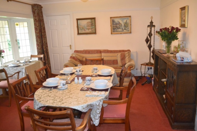 Dining Room in Sunnycroft Bed and Breakfast