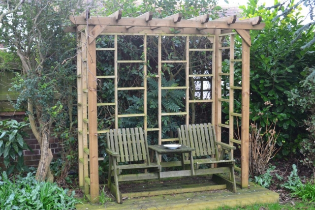 Seating in Garden at Sunnycroft B & B